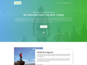 Outing Free Website Template