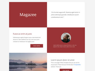 Magazee Free CSS Template