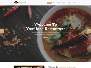 Yamifood Free CSS Template