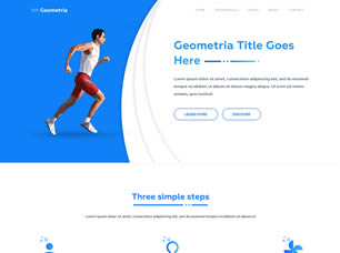 Runner Onepage Free CSS Template