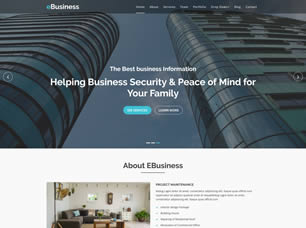 eBusiness Free CSS Template