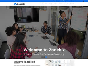 Zonebiz Free Website Template