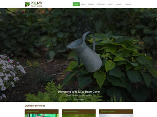 NLW Lawn Care Free Website Template