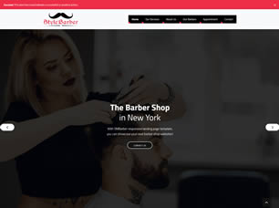 Style Barber Free Website Template