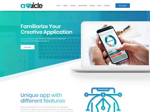 Auricle Free CSS Template