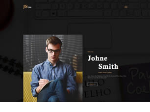 Author Free Website Template