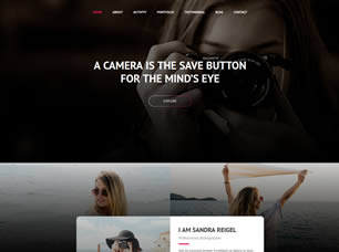 Girly Free Website Template