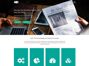 Small Business Free Website Template