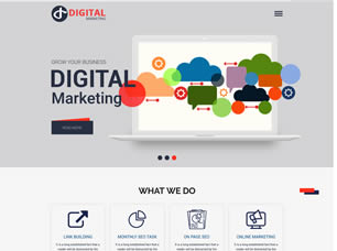 Digital Marketing Free Website Template