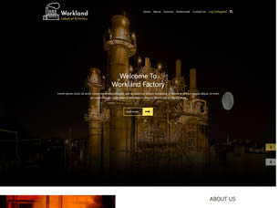 Workland Free Website Template