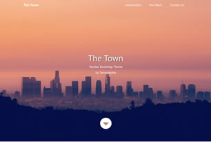 The Town Free Website Template