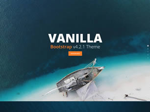 Vanilla Free Website Template