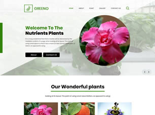 Greeno Free Website Template