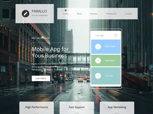 Parallo Free CSS Template