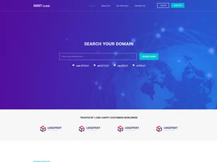 Host Cloud Free CSS Template