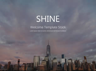 Shine Free Website Template