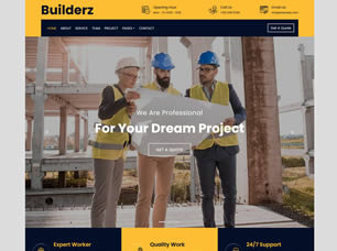 Builderz Free Website Template