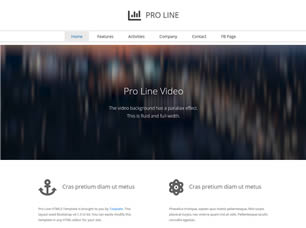 Pro Line Free Website Template