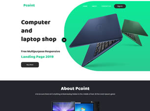 Pcoint Free Website Template