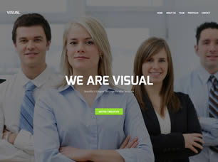 Visual Free CSS Template