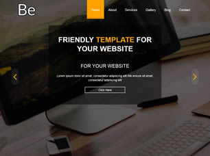 Be Free CSS Template