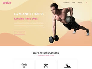 Evolve Free CSS Template