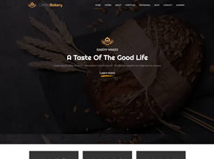 Bakery Free CSS Template