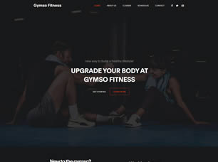 Gymso Fitness Free CSS Template