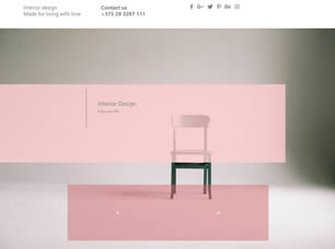 Interior Design Free Website Template