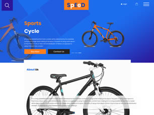 Speed Free CSS Template