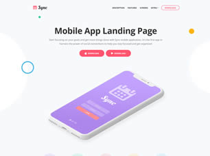 Sync Free Website Template