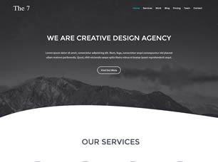 The7 Free Website Template