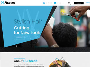 Heron Free Website Template