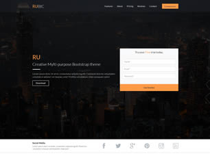 Rubic Free CSS Template