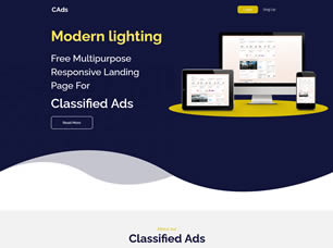 Cads Free CSS Template