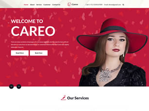 Careo Free Website Template