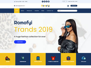 Romofyi Free Website Template