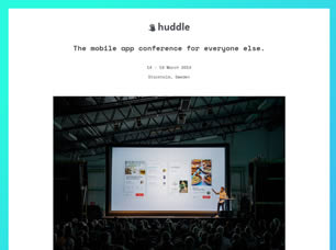 Huddle Free Website Template