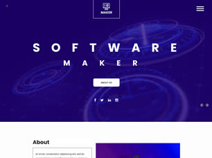Maker Free Website Template