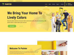 PAINTER Free CSS Template