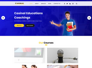 Casinal Free CSS Template