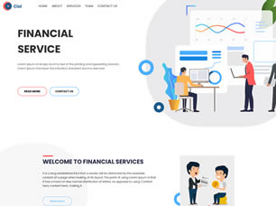 Cial Free Website Template