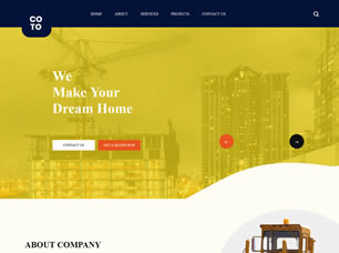 Coto Free CSS Template