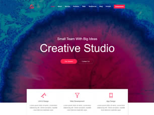 Creative Studio Free Website Template