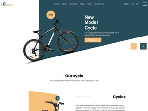 Cycle Free Website Template