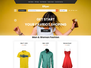 Eflyer Free Website Template