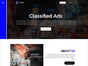 Adpitor Free Website Template