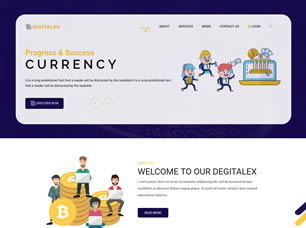 Digitalex Free Website Template