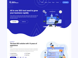 SEO Master Free CSS Template