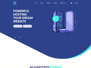 4uhost Free CSS Template